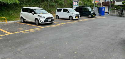 駐車場全体が分かる写真