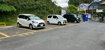 駐車場全体が分かる写真