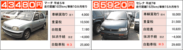 買取り例 写真と表