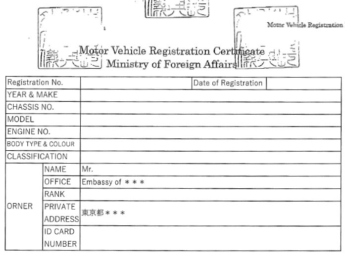 大使館 外務省 ナンバーの自動車を廃車する場合 廃車手続き 抹消登録 廃車買取り専門店ならビッグエイト